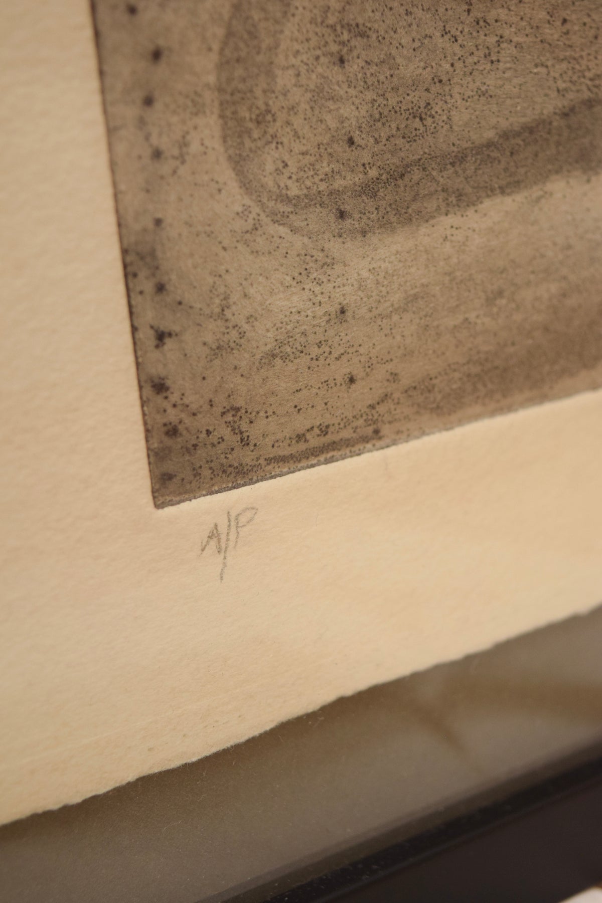 "D.Demarco" Signed Etching Yellow, Artist Proof