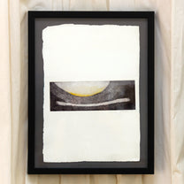 "D.Demarco" Signed Etching , Yellow, 1973