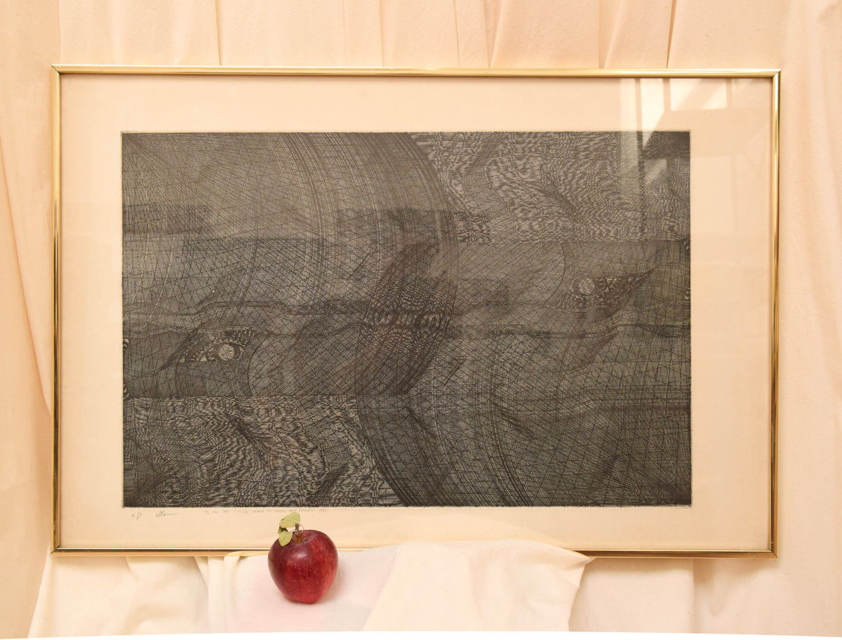 "To the One I Like Much too Much"- signed, 1981, Arist Proof