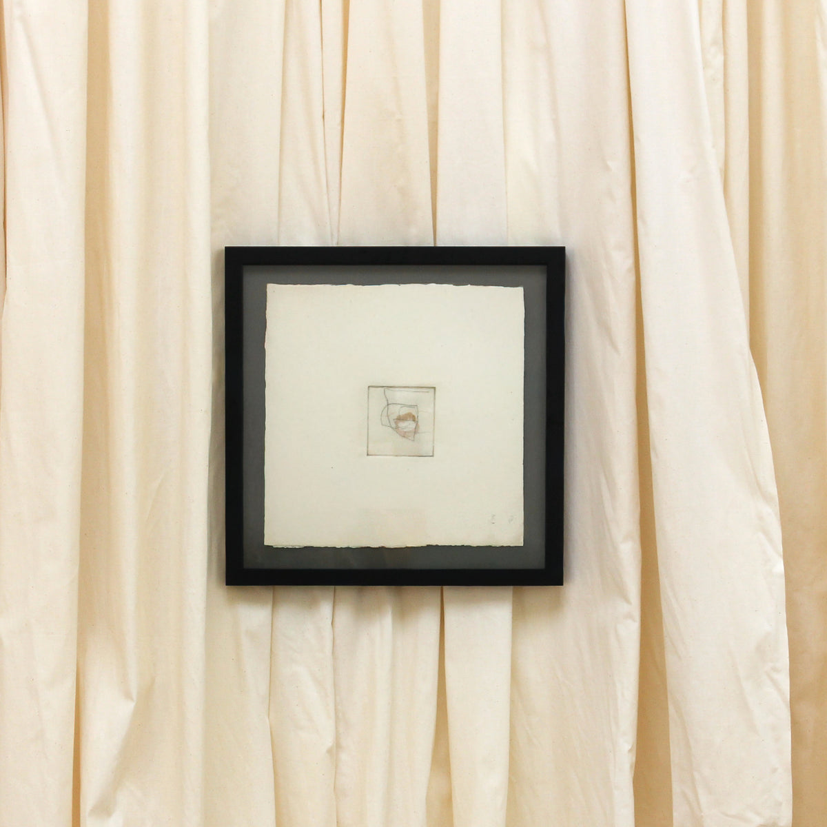 "DD" Signed Small Etching 3