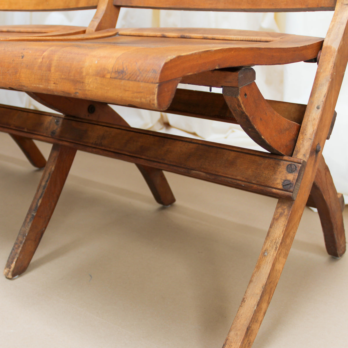 Connected Folding Bench