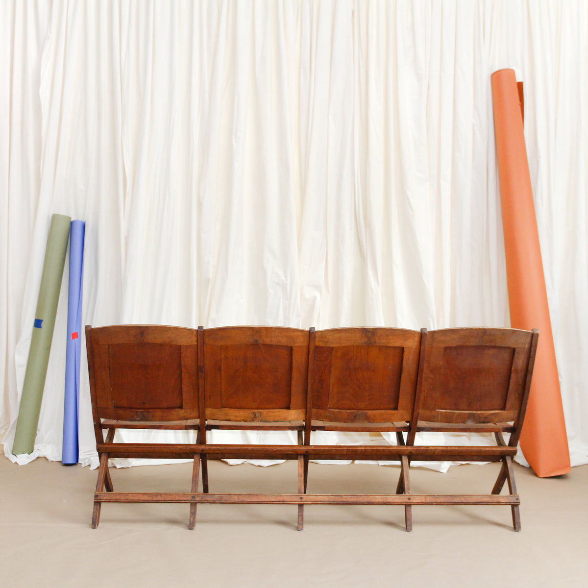 Connected Folding Bench